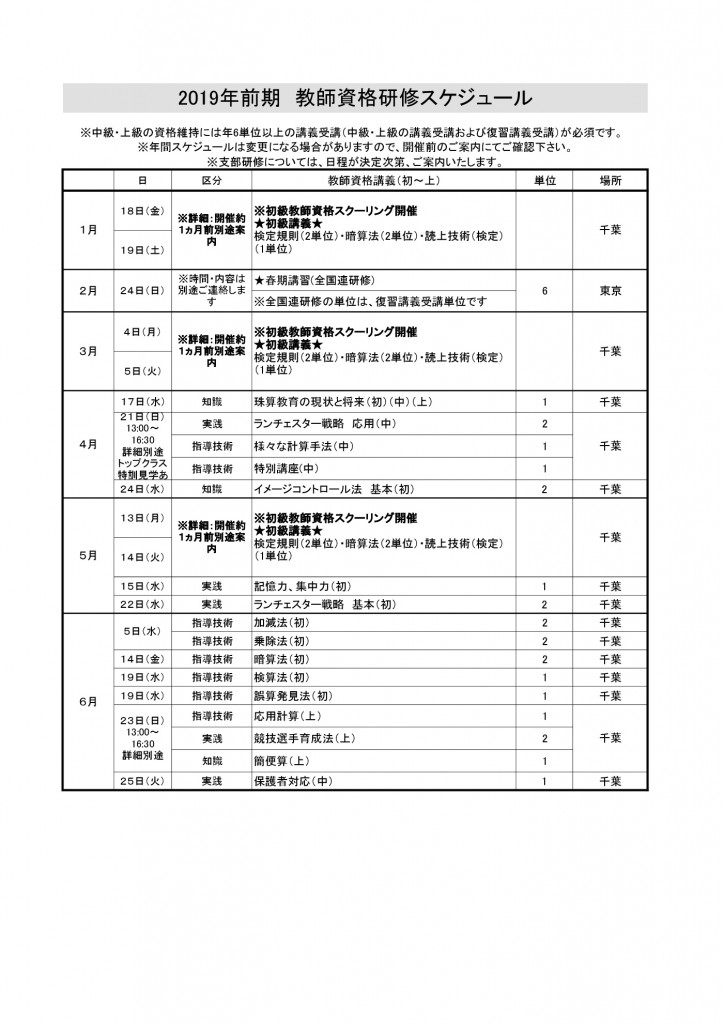2019kenshuschedule-zenki-001